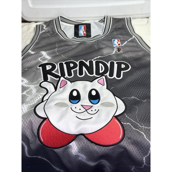 Ripndip Other - Ripndip Thunder  Lord Nermal Jersey Mitchell & Ness Lighting Xl Grey Limited HTF
